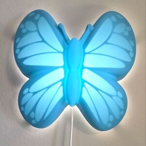 IKEA Blue Butterfly Wall Light